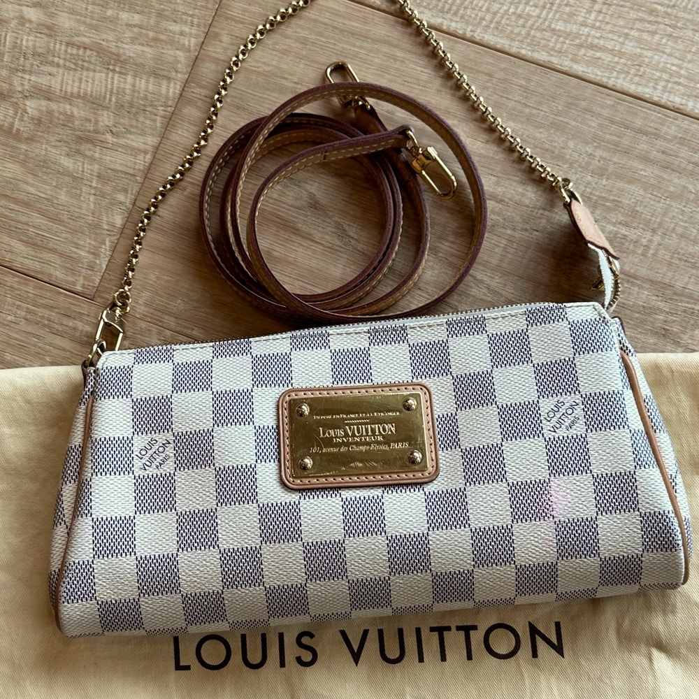 Louis Vuitton Damier Azur Eva